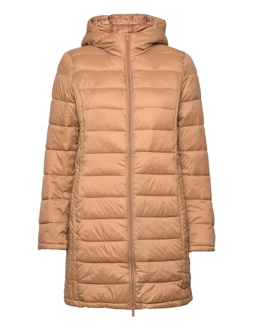 Vila Visibiria L/S New Quilted Hood Jacket/Pb Vila Beige