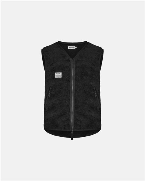 Fleecevest | 100 polyester | Sort