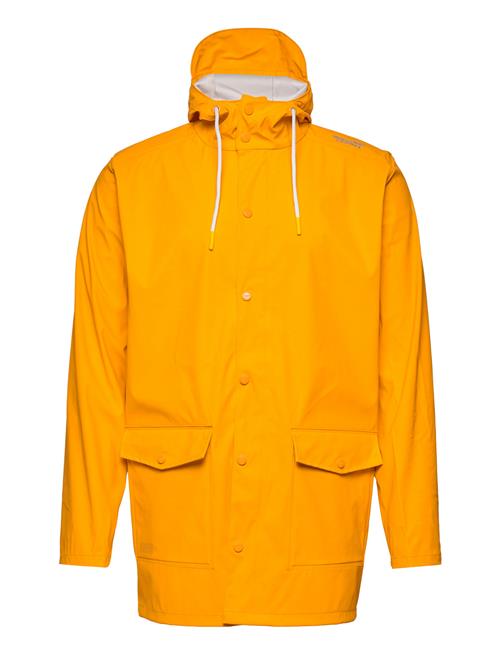 Se Weather Report Erik M Dull Pu Jacket W-Pro 5000 Weather Report Yellow ved Booztlet