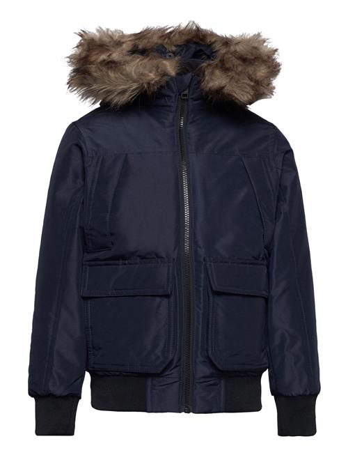 Se Jack & Jones Jwhgreat Padded Bomber Jnr Jack & J S Navy ved Booztlet