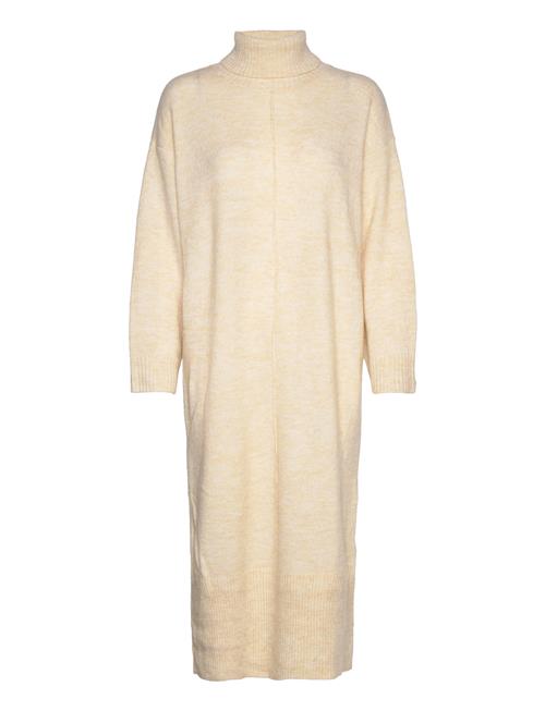 Objabbie L/S Knit Dress Pb12 Object Cream