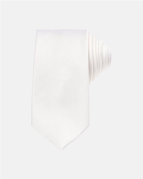 Se Slips | 7 cm | 100% silke | Hvid ved Intimo