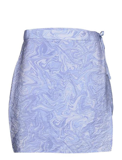 Enmallow Short Skirt Aop 6891 Envii Blue