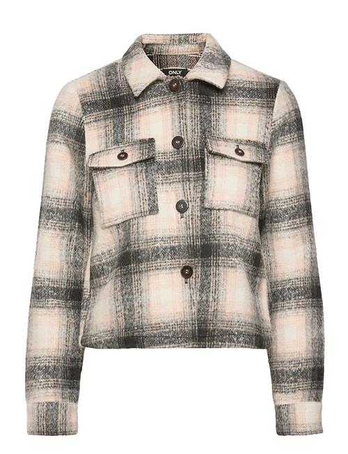 Onllou Short Check Jacket Otw ONLY Patterned