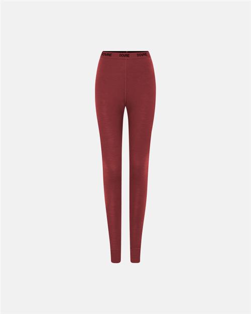 Leggings | 100 merino uld | Rød