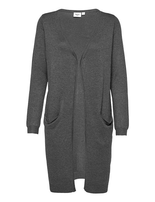 N2675, Milasz Ls Long Cardigan Saint Tropez Grey