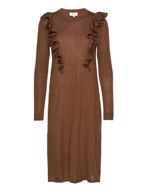 Dress Long Sleeve Noa Noa Brown