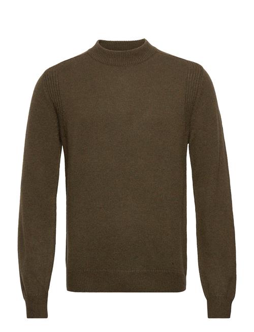 Se Anerkjendt Akrico Lambswool Knit Anerkjendt Khaki ved Booztlet