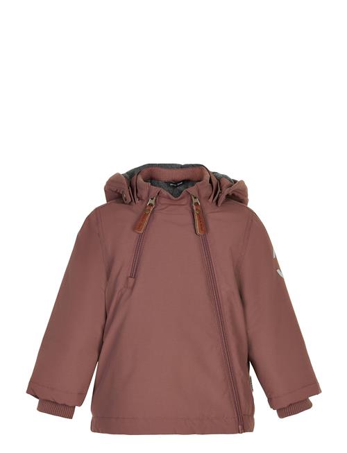 mikk-line Nylon Baby Jacket - Solid Mikk-line Brown