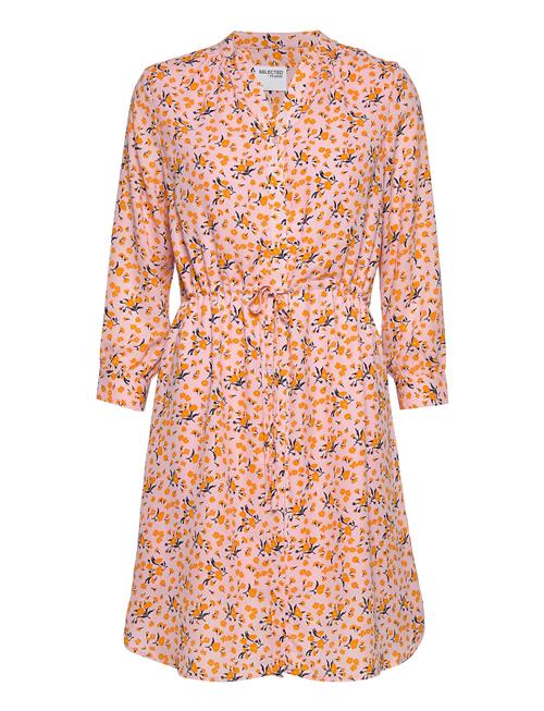 Selected Femme Slfdamina 7/8 Aop Dress B Selected Femme Patterned