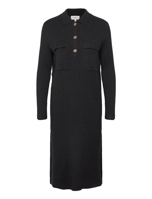 Object Objnoelle Polo Knit Dress Object Black