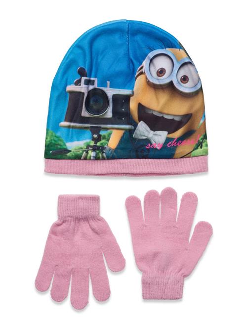 Se Minions Set Cap + Gloves Minions Patterned ved Booztlet