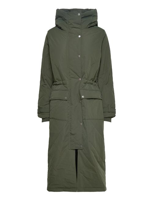 Object Objkatie Long Coat Object Khaki