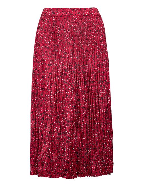 Pleated Printed Maxi Skirt In Recycled Polyester Scotch & Soda Patterned