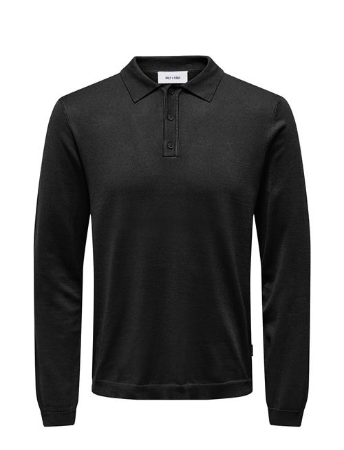 ONLY & SONS Onswyler Life Ls Polo Knit ONLY & SONS Black