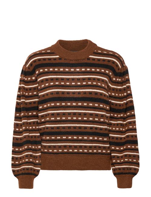 Se Soaked in Luxury Slrakel Stripe Pullover Ls Soaked In Luxury Patterned ved Booztlet