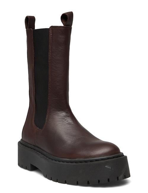 Se Bianco Biadeb Long Boot Bianco Brown ved Booztlet