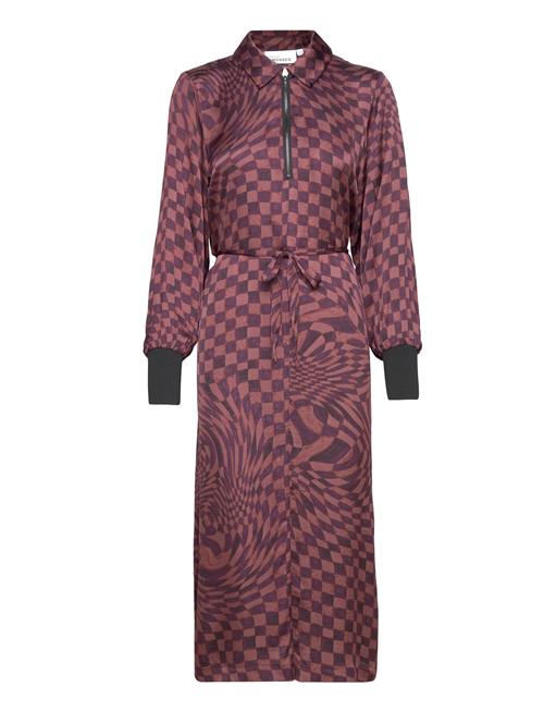 Karen By Simonsen Eysiekb Dress Karen By Simonsen Burgundy