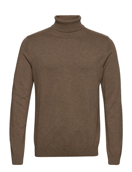 Selected Homme Slhberg Roll Neck Noos Selected Homme Brown