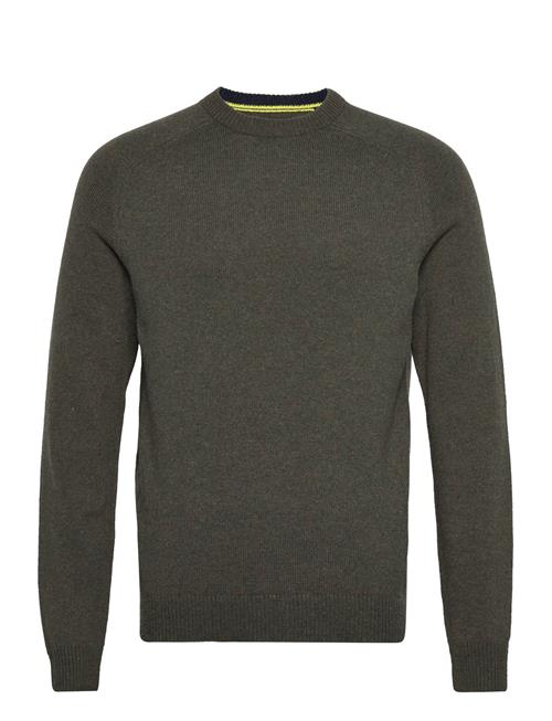 Se ONLY & SONS Onsedward Reg 7 Wool Crew Knit ONLY & SONS Khaki ved Booztlet