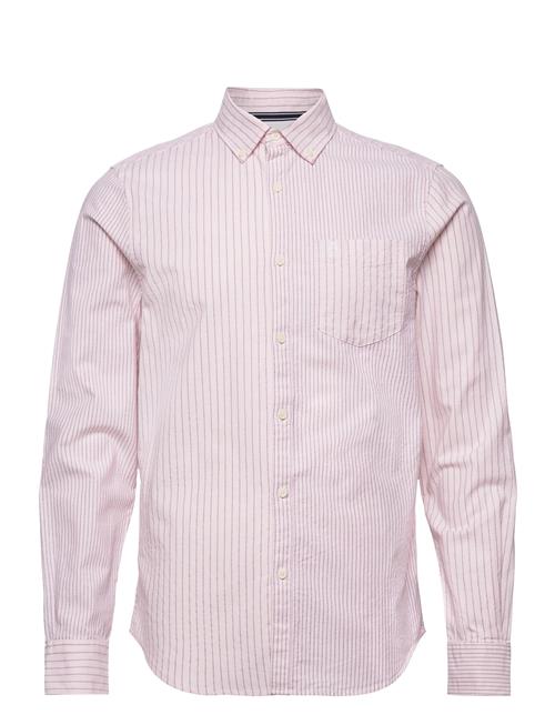 Original Penguin Wvn Ls Eco Oxford W/ Original Penguin Pink