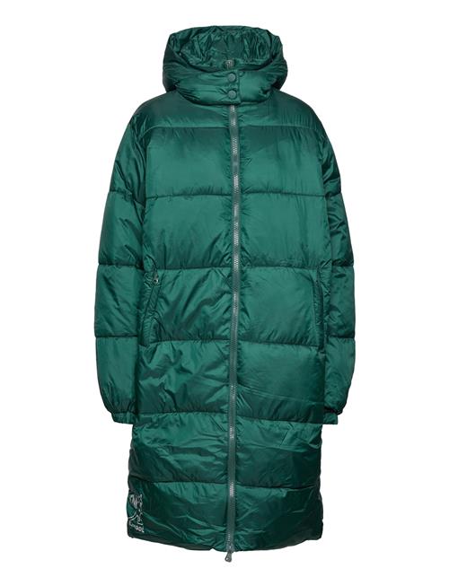 Kangol Kg Reno Puffer Long Jacket Kangol Green