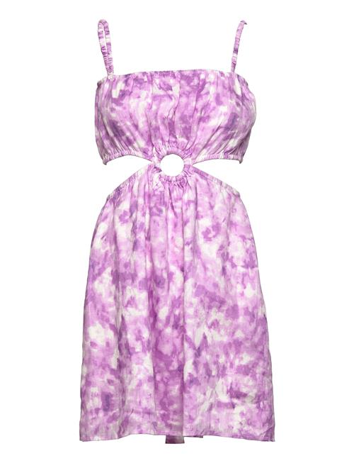 Faithfull The Brand Zuma Mini Dress Faithfull The Brand Purple