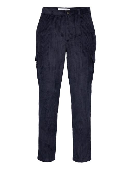 Les Deux Parker Heavy Corduroy Cargo Pants Les Deux Navy