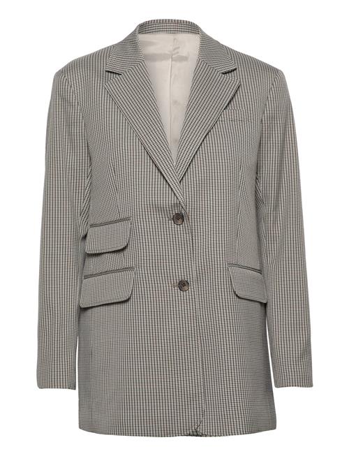 Madeline Poppytooth Blazer WOOD WOOD Patterned
