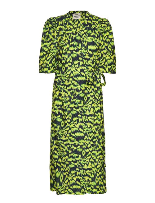 Light Jacquard Hesse Dress Mads Nørgaard Green