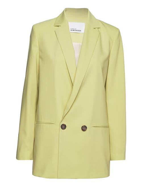 Bydneykb Fashion Blazer Karen By Simonsen Yellow