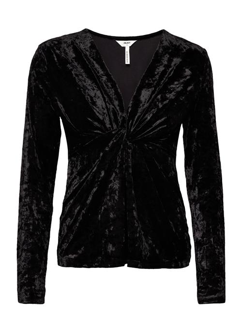 Object Objshera V-Neck L/S Top 124 Object Black