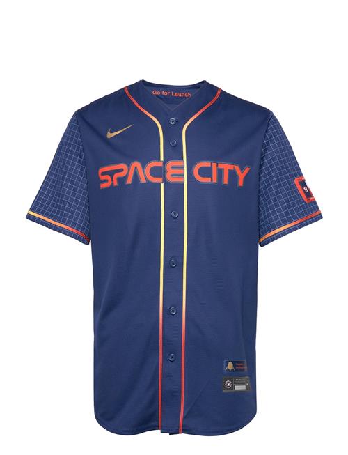 Se NIKE Fan Gear Official Replica Jersey - Astros City Connect NIKE Fan Gear Blue ved Booztlet