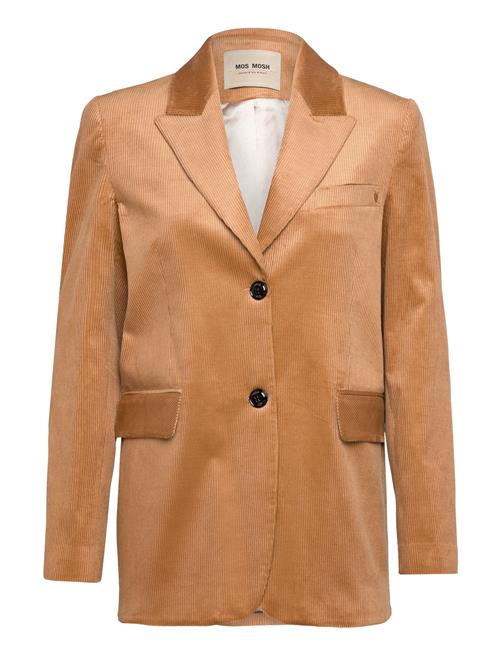 MOS MOSH Mmivory Soft Cord Blazer MOS MOSH Brown