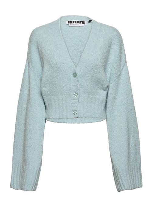 Se ROTATE Birger Christensen Ninia Knit Cardigan ROTATE Birger Christensen Blue ved Booztlet