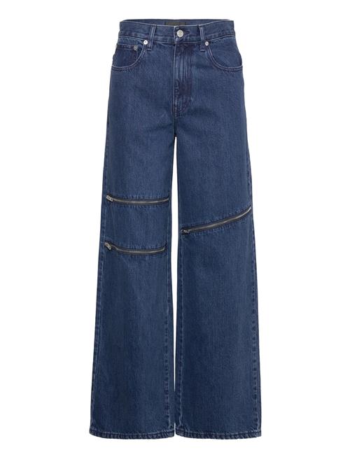 Se Helmut Lang Zip Jeans.indigo1 Helmut Lang Blue ved Booztlet