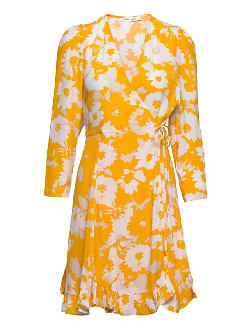 Janine Dress Aop 10867 Samsøe Samsøe Orange