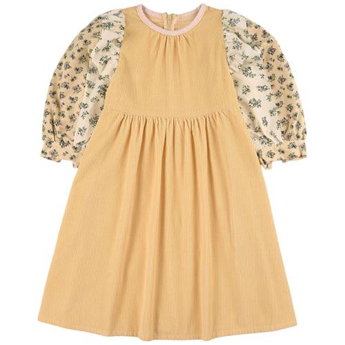 Tambere Corduroy Dress Yellow | Gul | 10 years