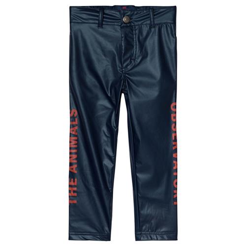 Se The Animals Observatory Crow Pants Navy Blue Red The Animals | Marine blå | 6 years ved Babyshop