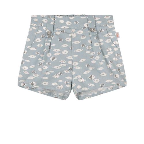 Absorba Fish Print Shorts Blåt | Blå | 6 months