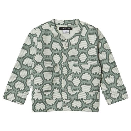 Se Little LuWi Green Snake Bomber Jacket | Grønn | 80 cm ved Babyshop