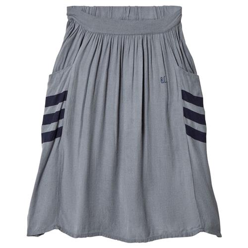 Bobo Choses Happy Sad Empty Midi Skirt Dusty Blue | Blå | 2-3 years