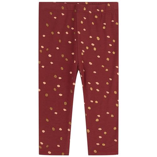 Soft Gallery Ileen X-Mas Leggings Cabernet | Rød | 3 months