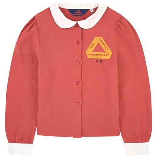 The Animals Observatory Kangaroo Shirt Red Triangle | Rød | 2 years