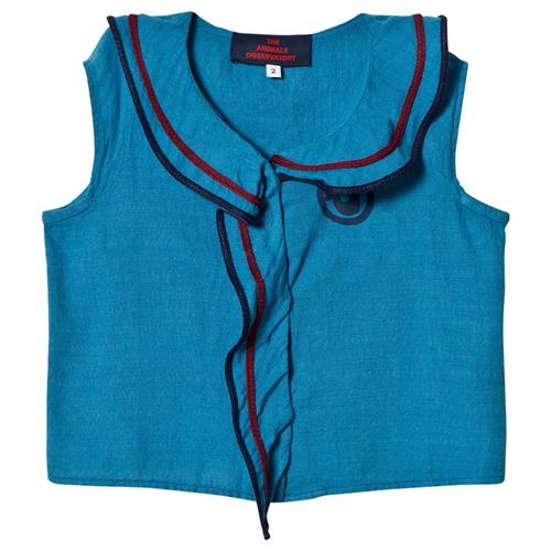 Se The Animals Observatory Kangaroo Top Blue Bird | Blå | 6 years ved Babyshop