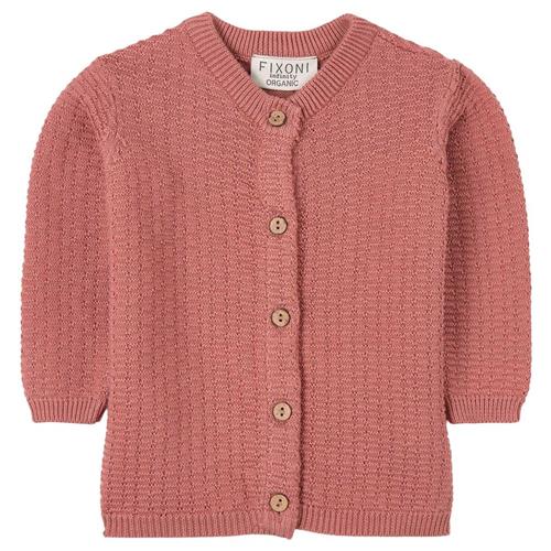 Fixoni Knit Cardigan Dusty Rose | Lyserød | 56 cm