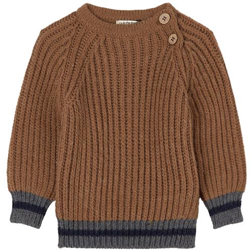 Se 1+ in the family Strikket trøje Caramel | Brun | 18 months ved Babyshop