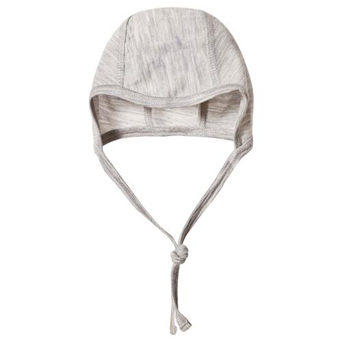 Se Kuling Merino Babyhue Gråmeleret | Grå | 44/46 cm ved Babyshop