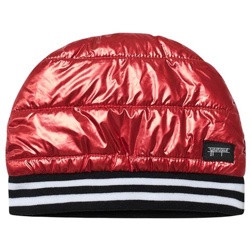 Yporqué Metallic Puffer Hat Rød | Rød | 0