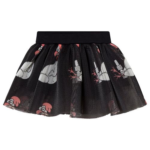 Caroline Bosmans Nose Spray Skirt Black | Sort | 4 years